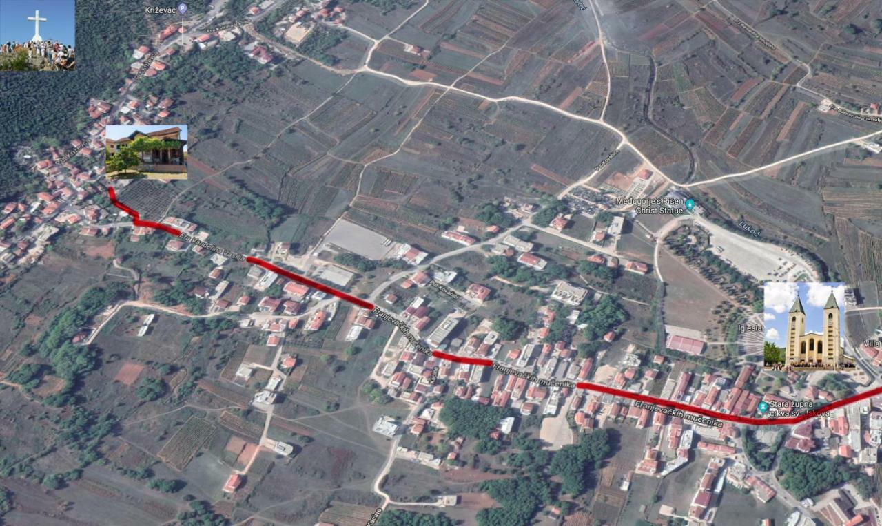 מלון Međugorje Pansion Ruzic מראה חיצוני תמונה
